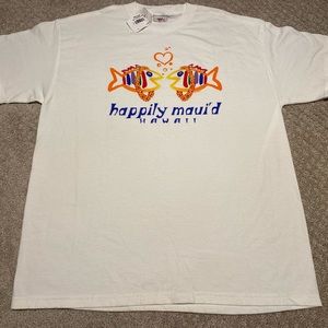 Vintage Happily Maui’d Hawaii Tourist T Shirt Size XL